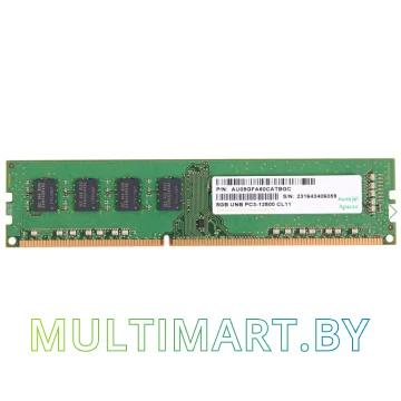 Оперативная память Apacer 8GB DDR3 PC3-12800 (AU08GFA60CATBGC)